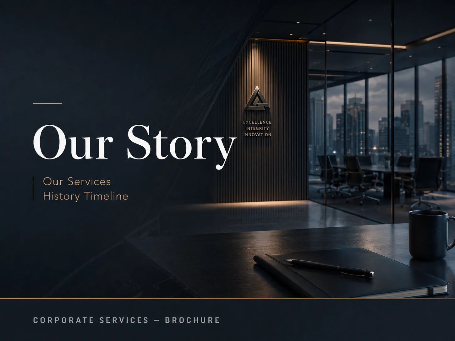 Corporate Services Brochure Design