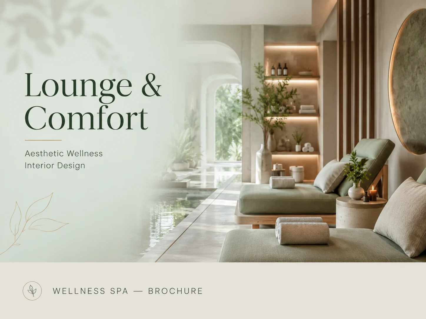 Wellness Spa Brochure Design